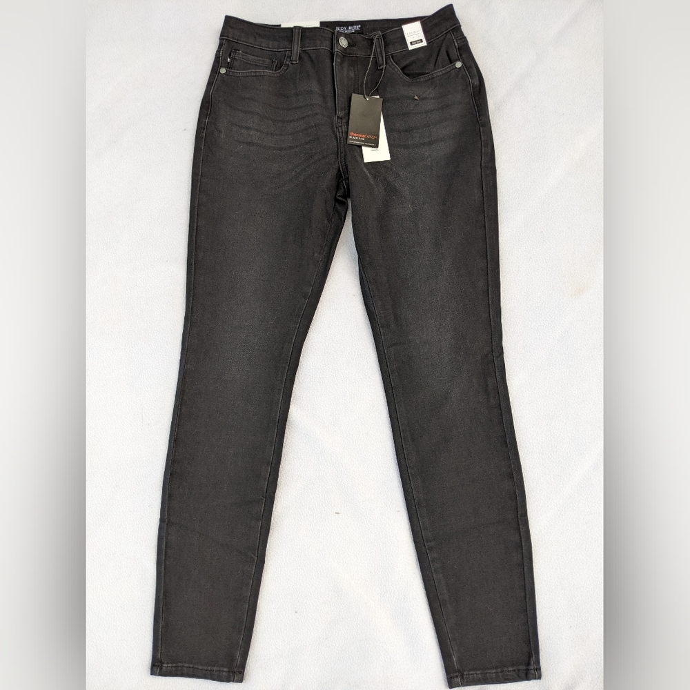 Judy Blue, Black Thermal Skinny Jean sz 7/28